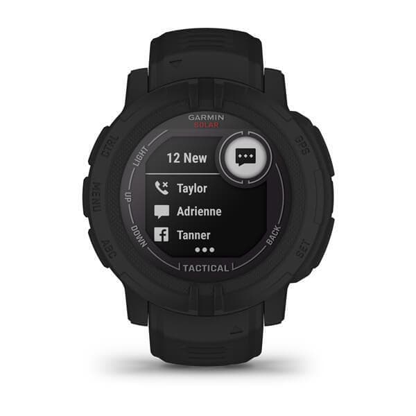 Garmin Instinct 2 Tactical SOLAR — Chernyy — фото 8