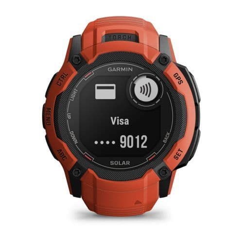 Garmin Instinct 2x SOLAR — Flame Red — фото 9