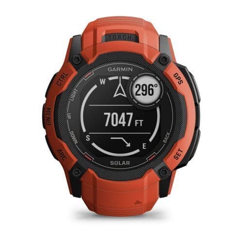 Garmin Instinct 2x SOLAR — Flame Red — фото 10