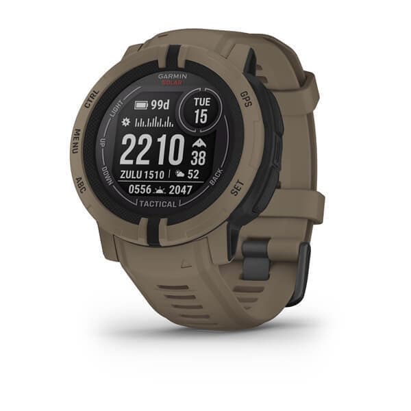 Garmin Instinct 2 Tactical SOLAR — Korichnevyy