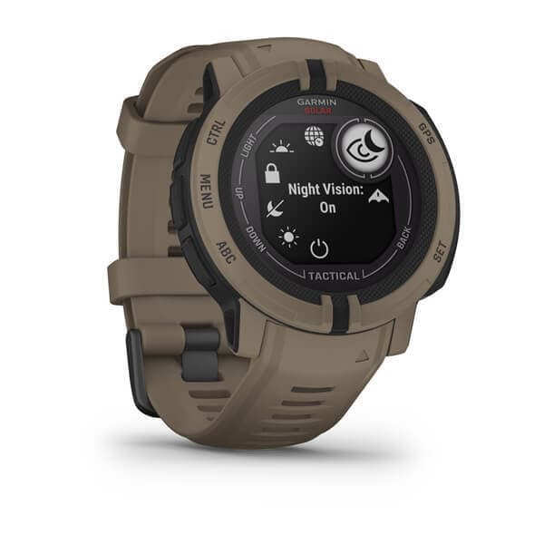 Garmin Instinct 2 Tactical SOLAR — Korichnevyy — фото 3