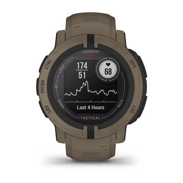 Garmin Instinct 2 Tactical SOLAR — Korichnevyy — фото 4