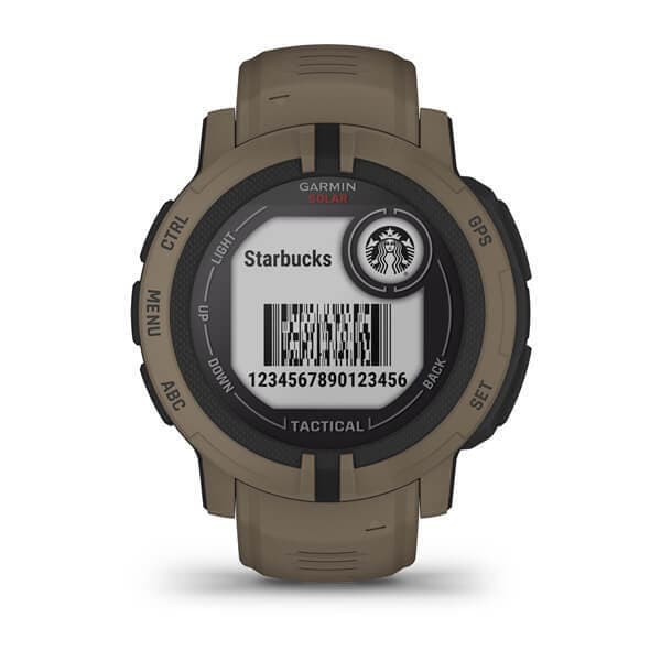 Garmin Instinct 2 Tactical SOLAR — Korichnevyy — фото 8