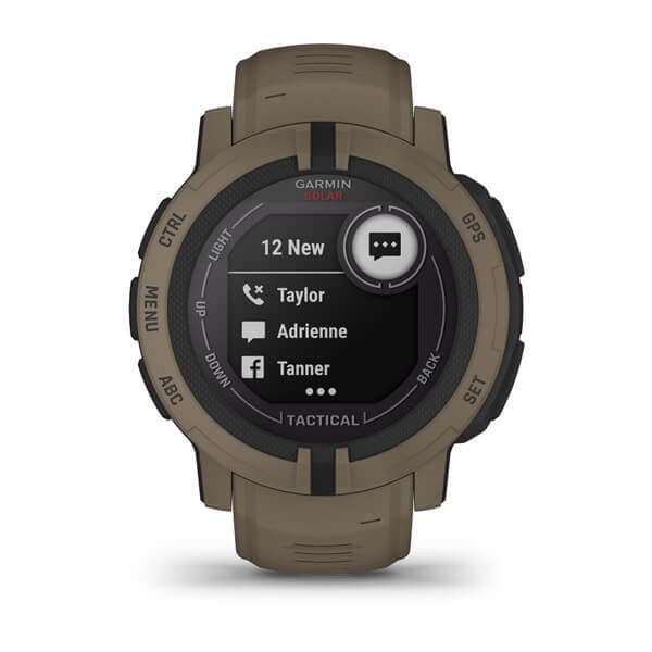 Garmin Instinct 2 Tactical SOLAR — Korichnevyy — фото 10