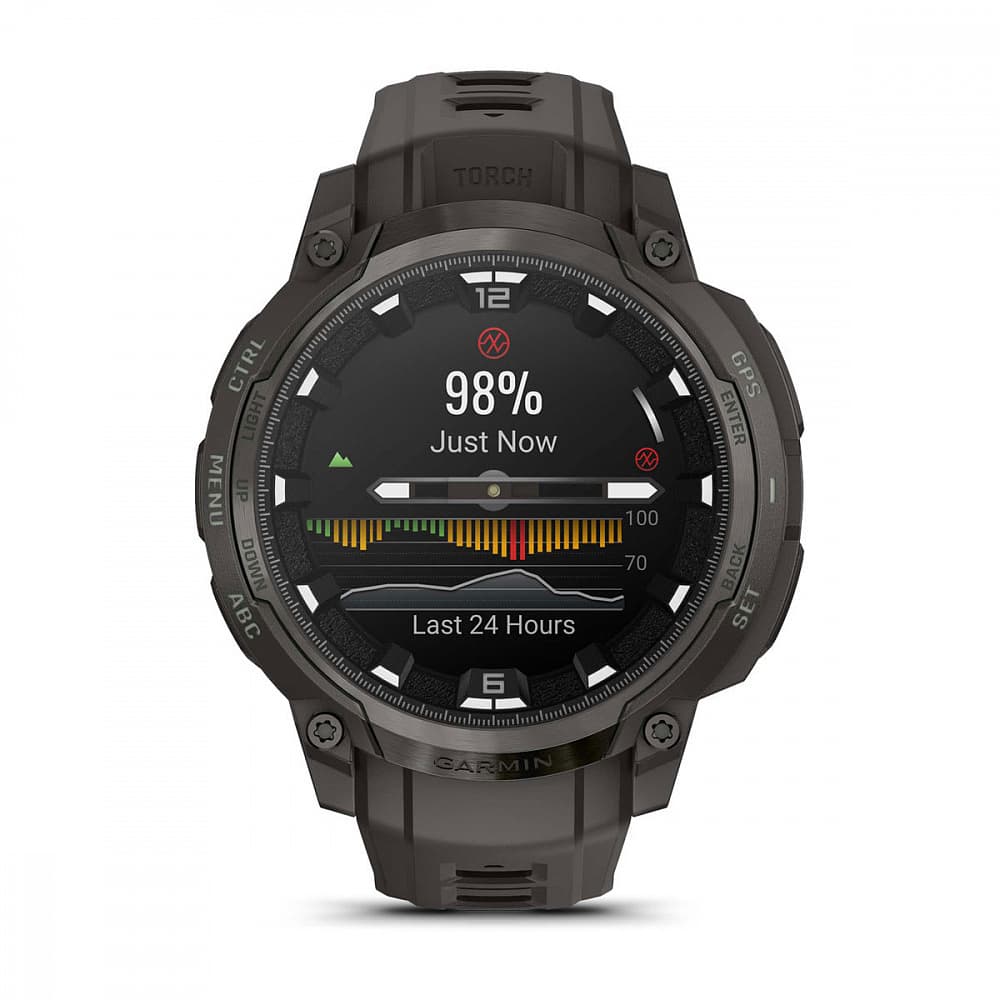Garmin Instinct Crossover AMOLED — Charcoal Grey — фото 4