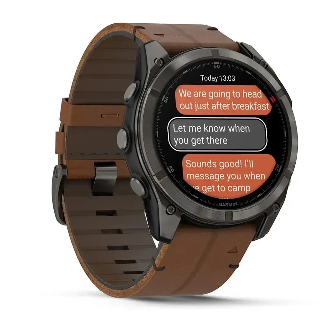 Garmin Fenix 8 Pro Sapphire 51mm AMOLED — Karbonovo Seryy 40 — фото 3