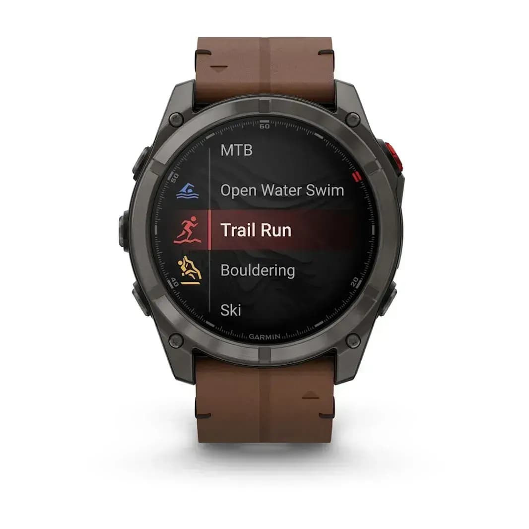 Garmin Fenix 8 Pro Sapphire 51mm AMOLED — Karbonovo Seryy 40 — фото 7