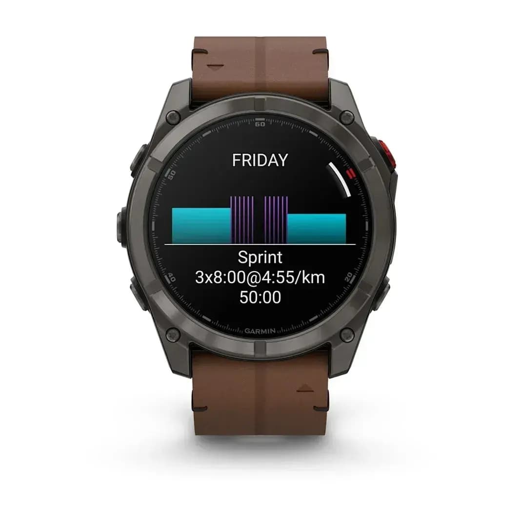 Garmin Fenix 8 Pro Sapphire 51mm AMOLED — Karbonovo Seryy 40 — фото 2