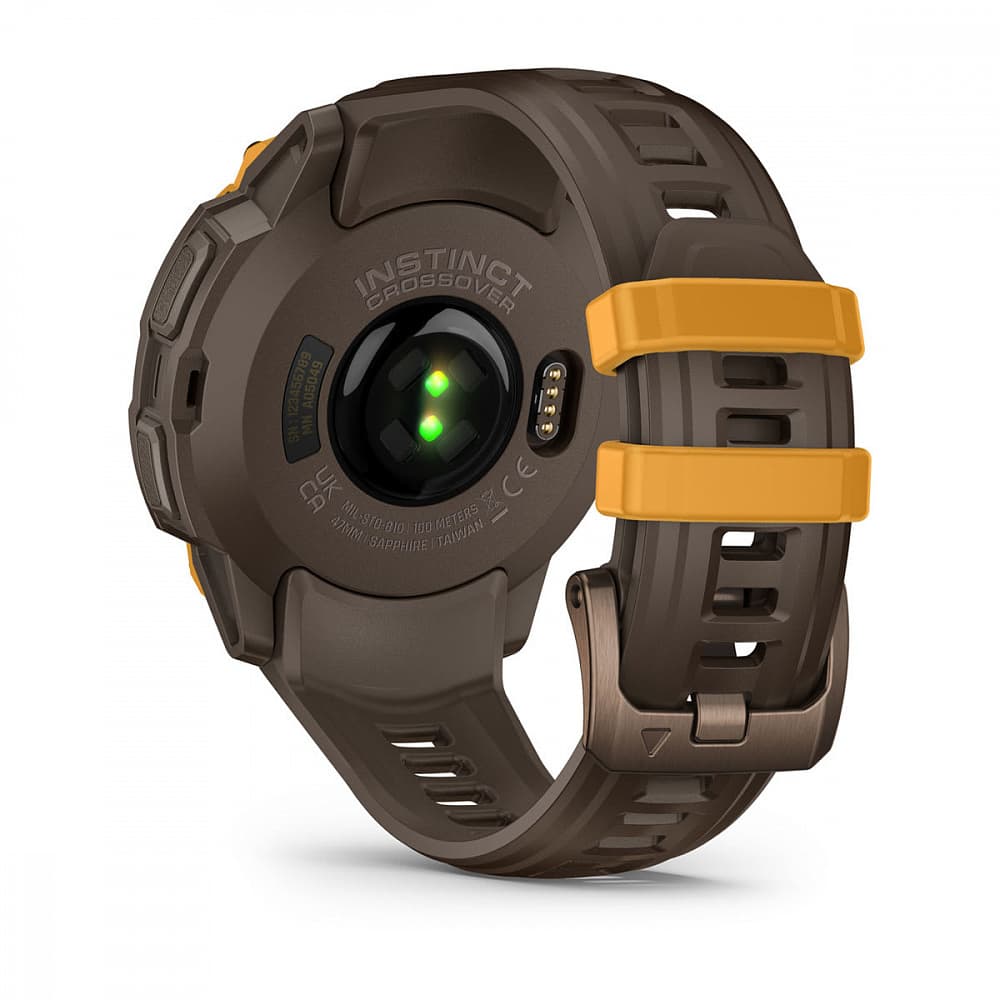 Garmin Instinct Crossover AMOLED — Bronze Sunburstcocoa — фото 12