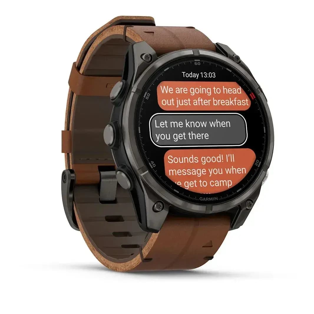Garmin Fenix 8 Pro Sapphire 47mm AMOLED — Karbonovo Seryy 40 — фото 7