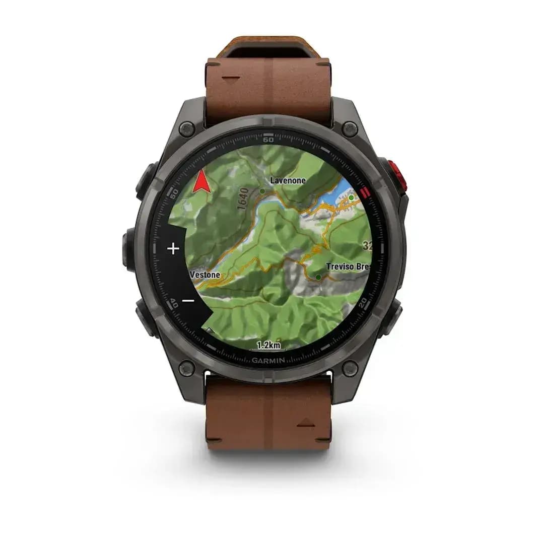 Garmin Fenix 8 Pro Sapphire 47mm AMOLED — Karbonovo Seryy 40 — фото 9