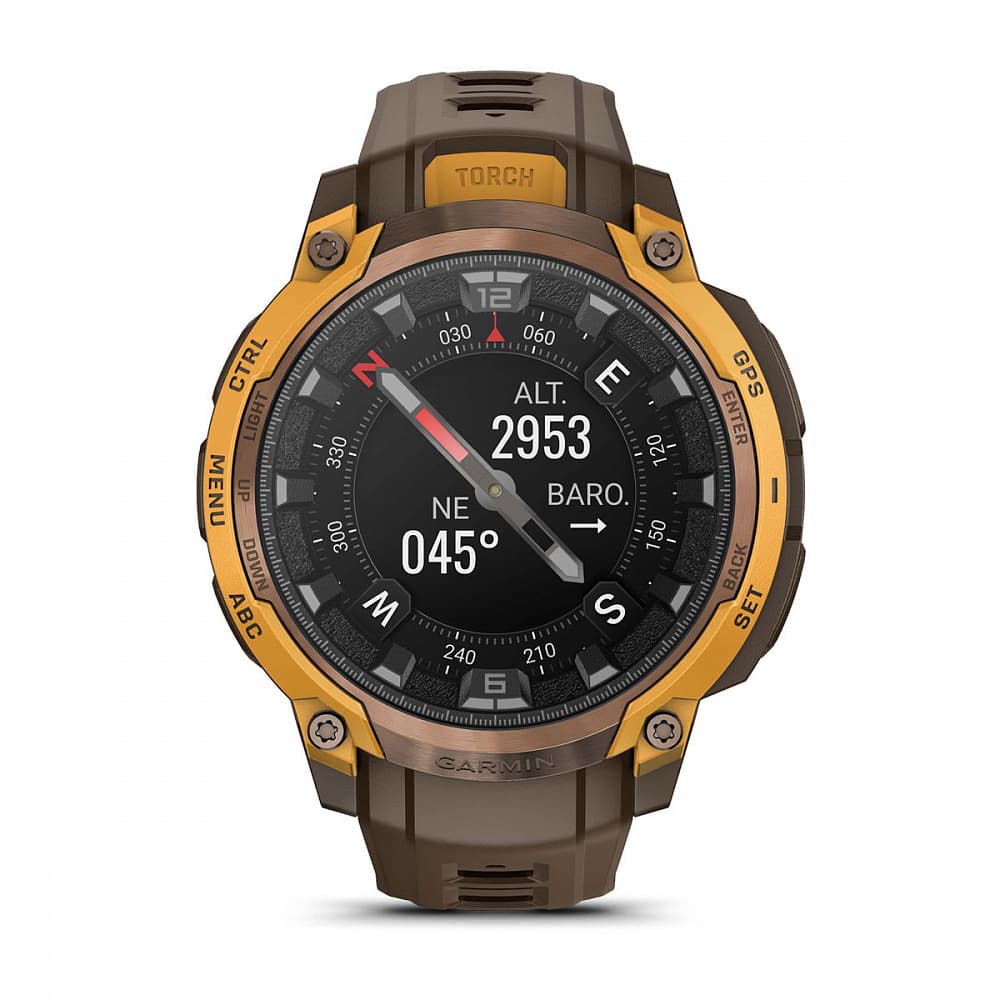 Garmin Instinct Crossover AMOLED — Bronze Sunburstcocoa — фото 5