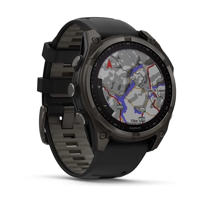 Garmin Fenix 8 47mm SOLAR — Crbngry Blk — фото 2