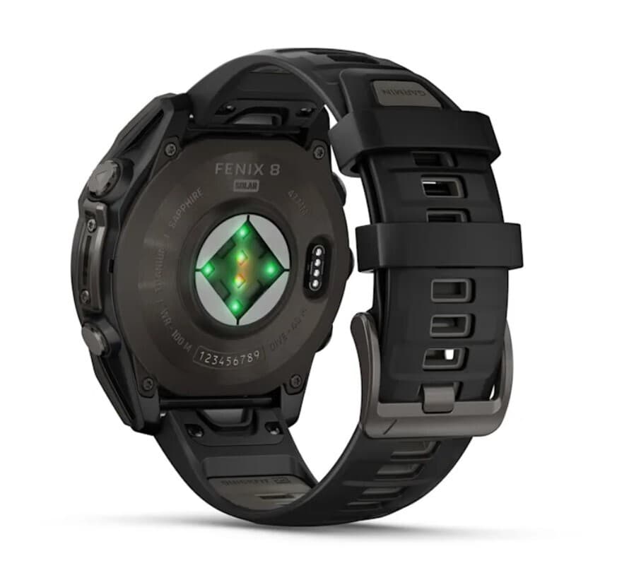 Garmin Fenix 8 47mm SOLAR — Crbngry Blk — фото 5