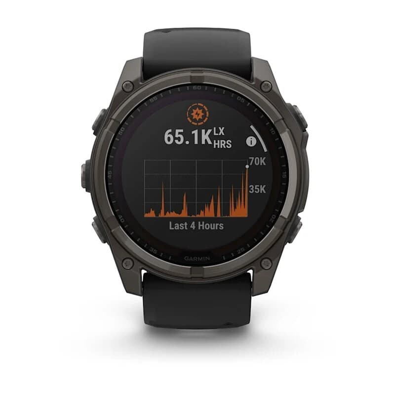 Garmin Fenix 8 51mm SOLAR — Crbngry Blk — фото 2