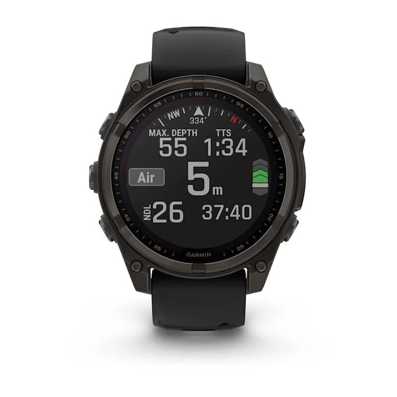 Garmin Fenix 8 47mm SOLAR — Crbngry Blk — фото 8