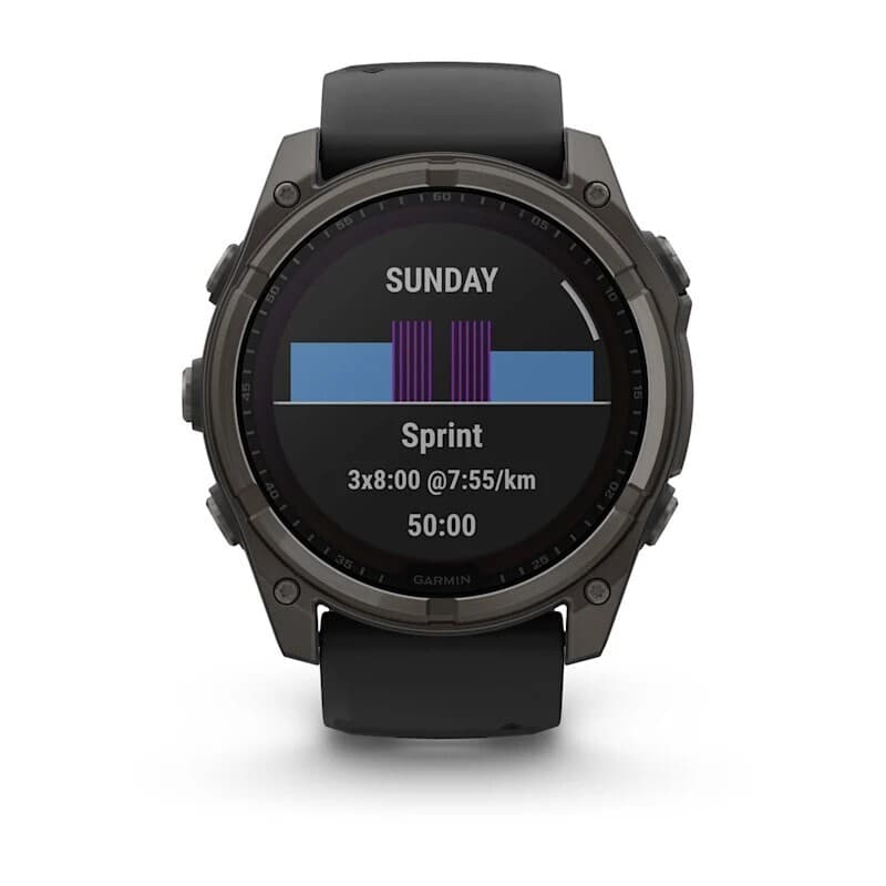 Garmin Fenix 8 51mm SOLAR — Crbngry Blk — фото 4