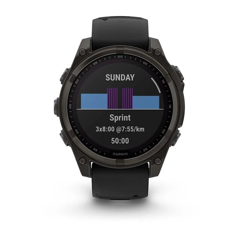 Garmin Fenix 8 47mm SOLAR — Crbngry Blk — фото 9