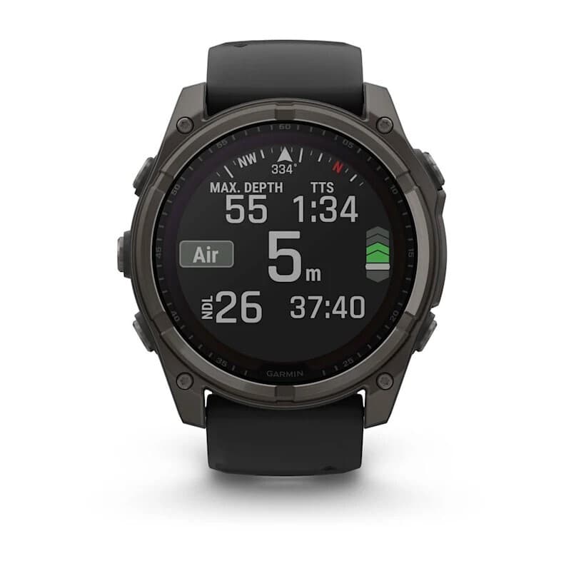 Garmin Fenix 8 51mm SOLAR — Crbngry Blk — фото 5
