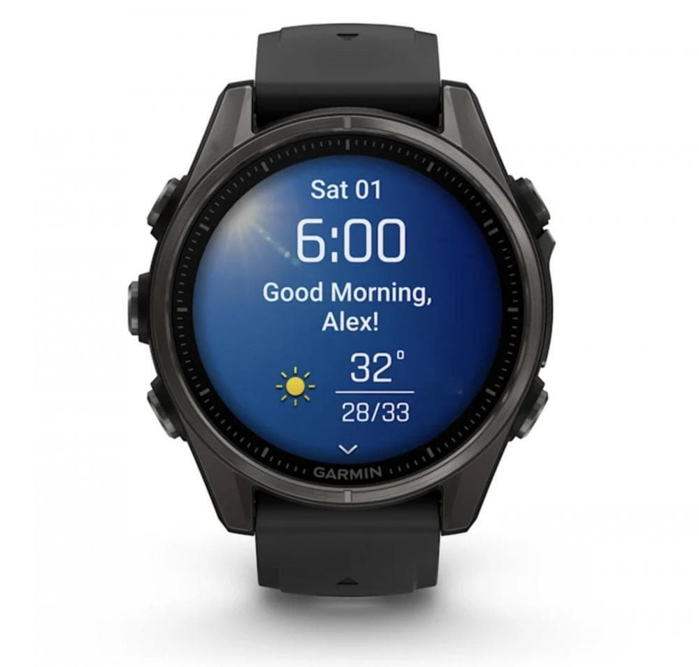 Garmin Fenix 8 43mm AMOLED — Crbngry Blk — фото 2