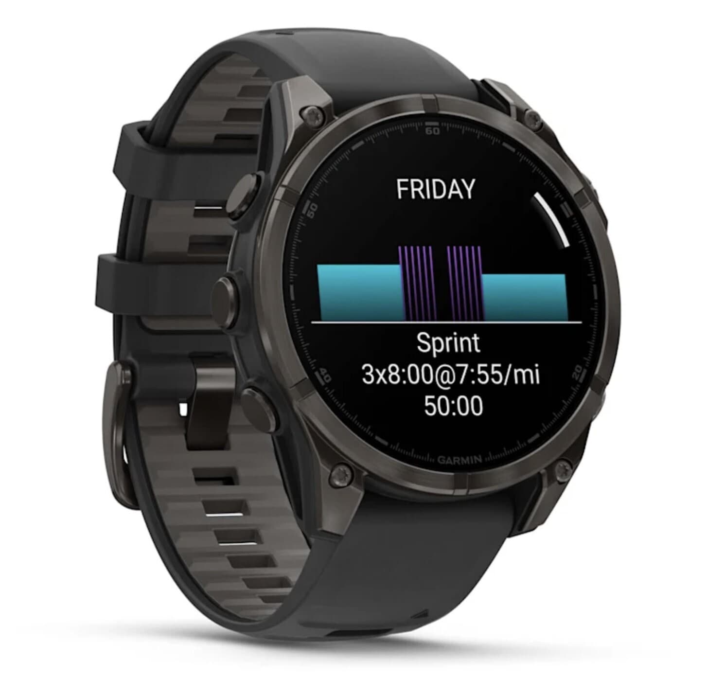 Garmin Fenix 8 47mm AMOLED — Crbngryti Blk — фото 3