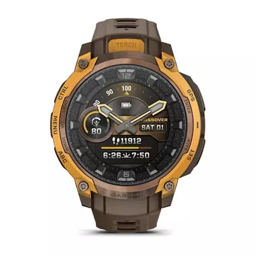 GARMIN Instinct Crossover (Bronze/Sunburst) - AMOLED, 47 mm — фото 2