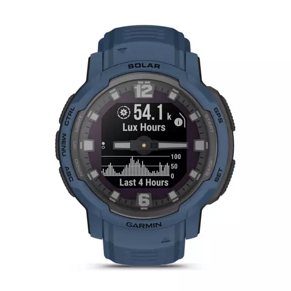 GARMIN Instinct Crossover (Tidal Blue) - Solar, 45 mm — фото 2